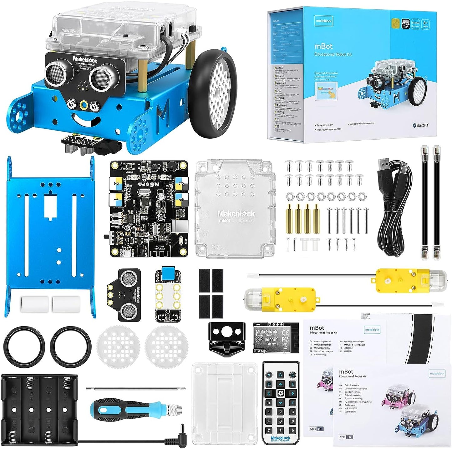 Programmierbarer Roboter mBot, Basic: