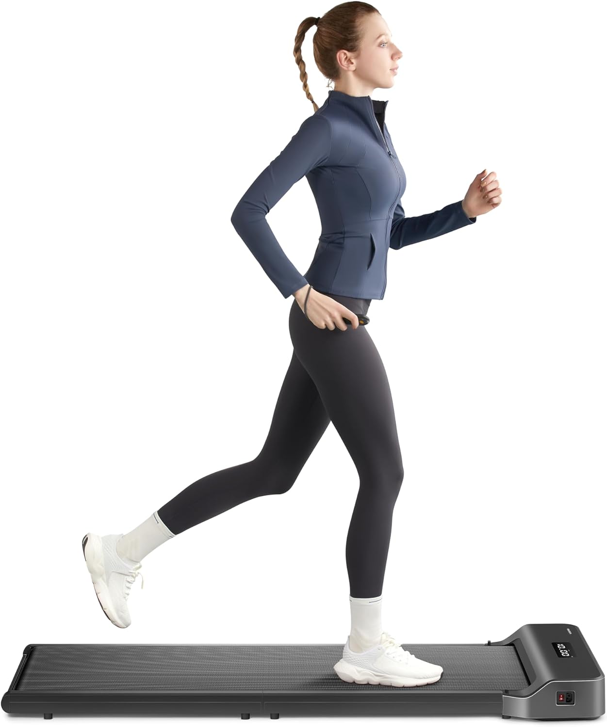 Klappbares Z1 WalkingPad Hybrid+ Laufband, Z1: 110kg max. Tragkraft & 6km/h & 0.75hp