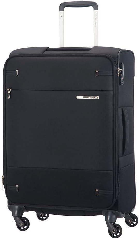 Base Boost Weichschalenkoffer, Schwarz, Spinner M - 66cm - 73.5 L