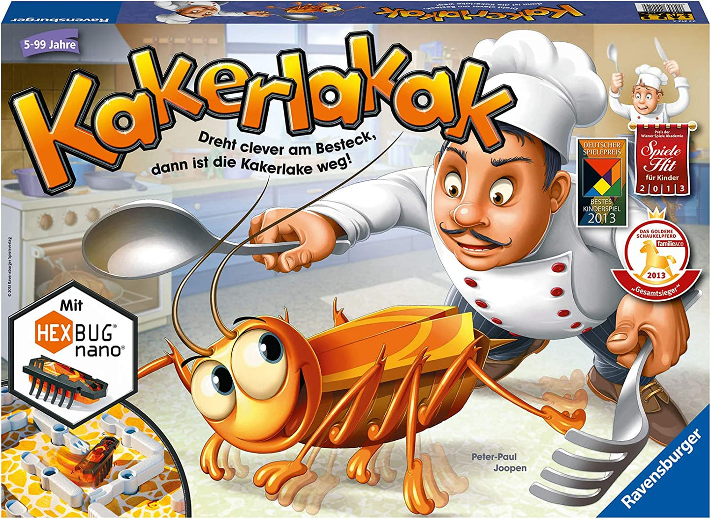 Kakerlakak, Brettspiel, Alte Version
