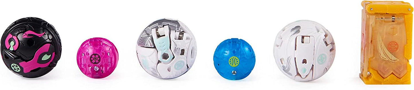 Bakugan Evolutions Battle Strike 6er-Pack, Geschicklichkeitsspiel, Mehrfarbig