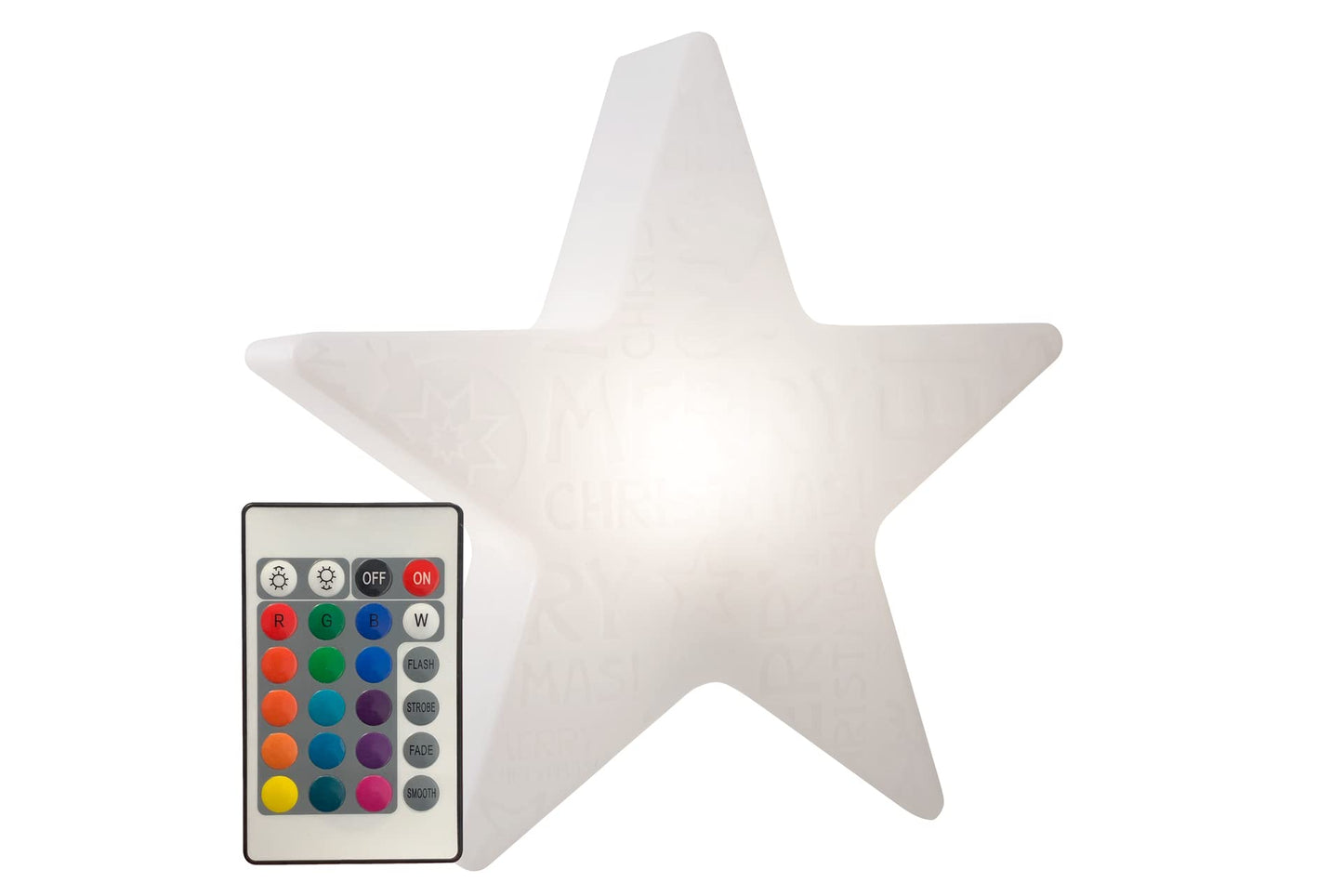 LED Weihnachtsstern Merry Christmas mit Farbwechsler
