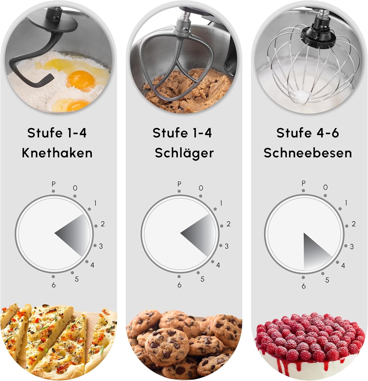 Küchenmaschine Mastermaid Chef Pro, Soft Cream