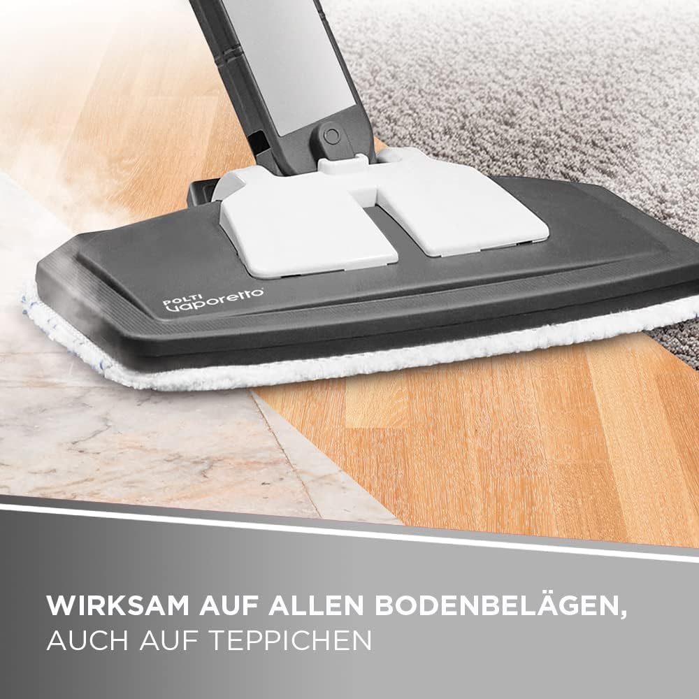 Dampfbesen SV610 und Handreiniger mit 15-teiligem Zubehör-Set