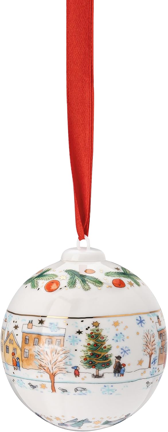 Porzellankugel Weihnachtsklänge