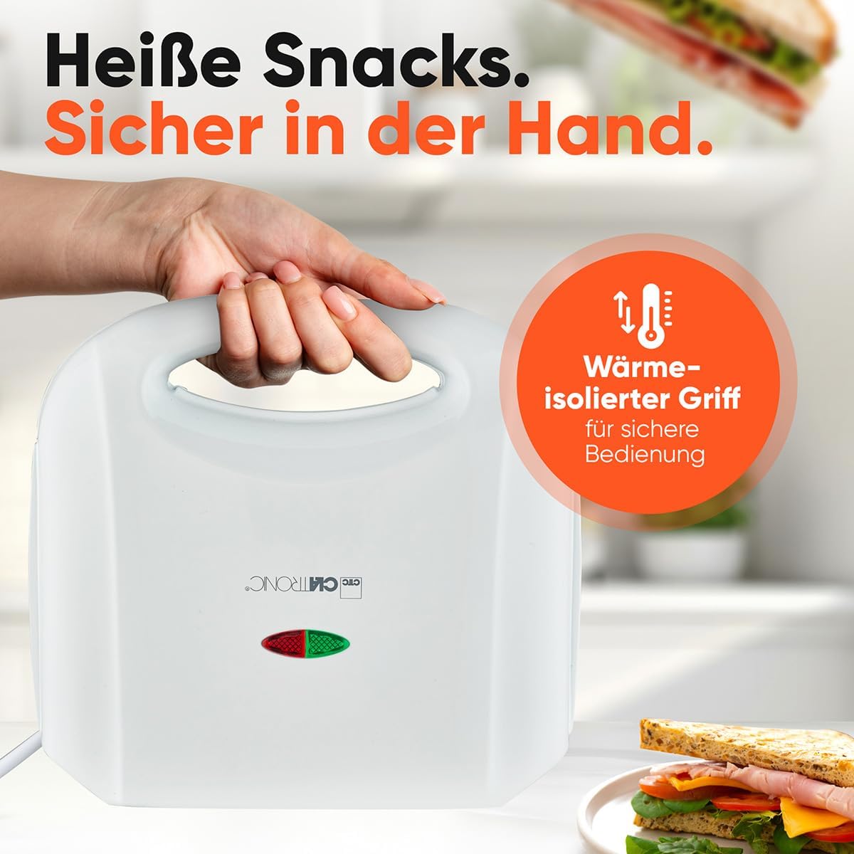 Sandwichmaker mit Antihaftbeschichtung