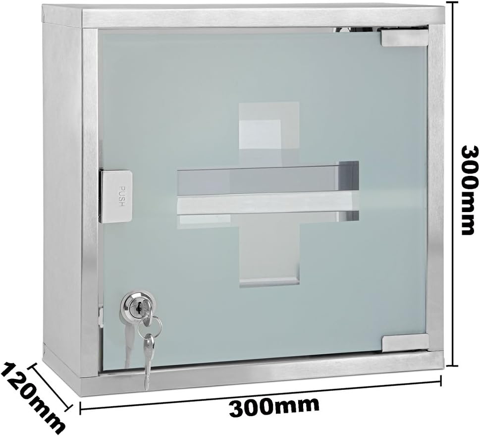 Medizinschrank, 2 Fächer