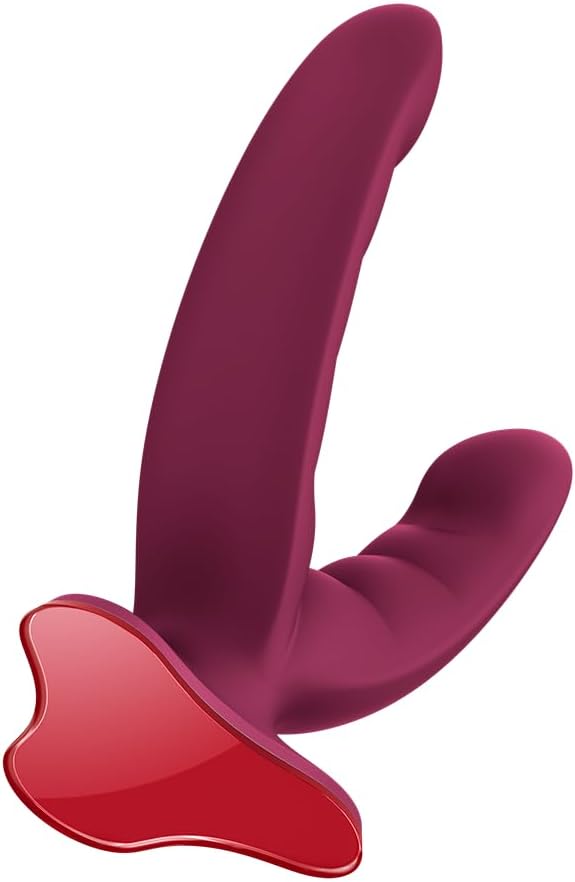 Ryde Doppeldildo mit Saugfuss, Flieder
