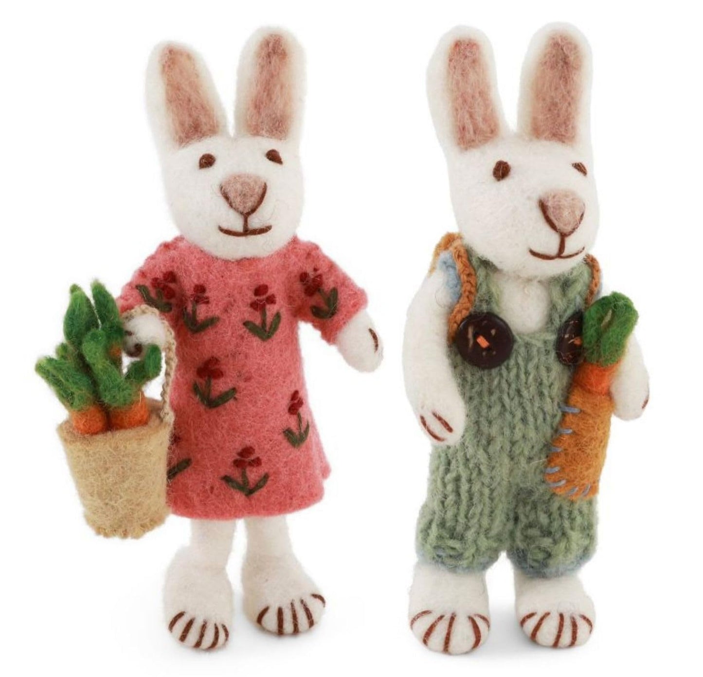 Hasenfiguren Bräutigam & Braut, Hasen | Bräutigam & Braut Klein (12cm) | Ostern