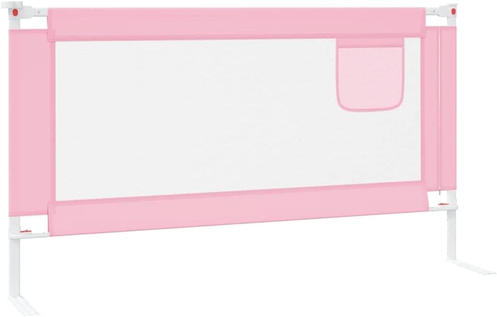 Bettschutzgitter für Kleinkinder (150 x 25 cm), 150 x 25 cm Rosa