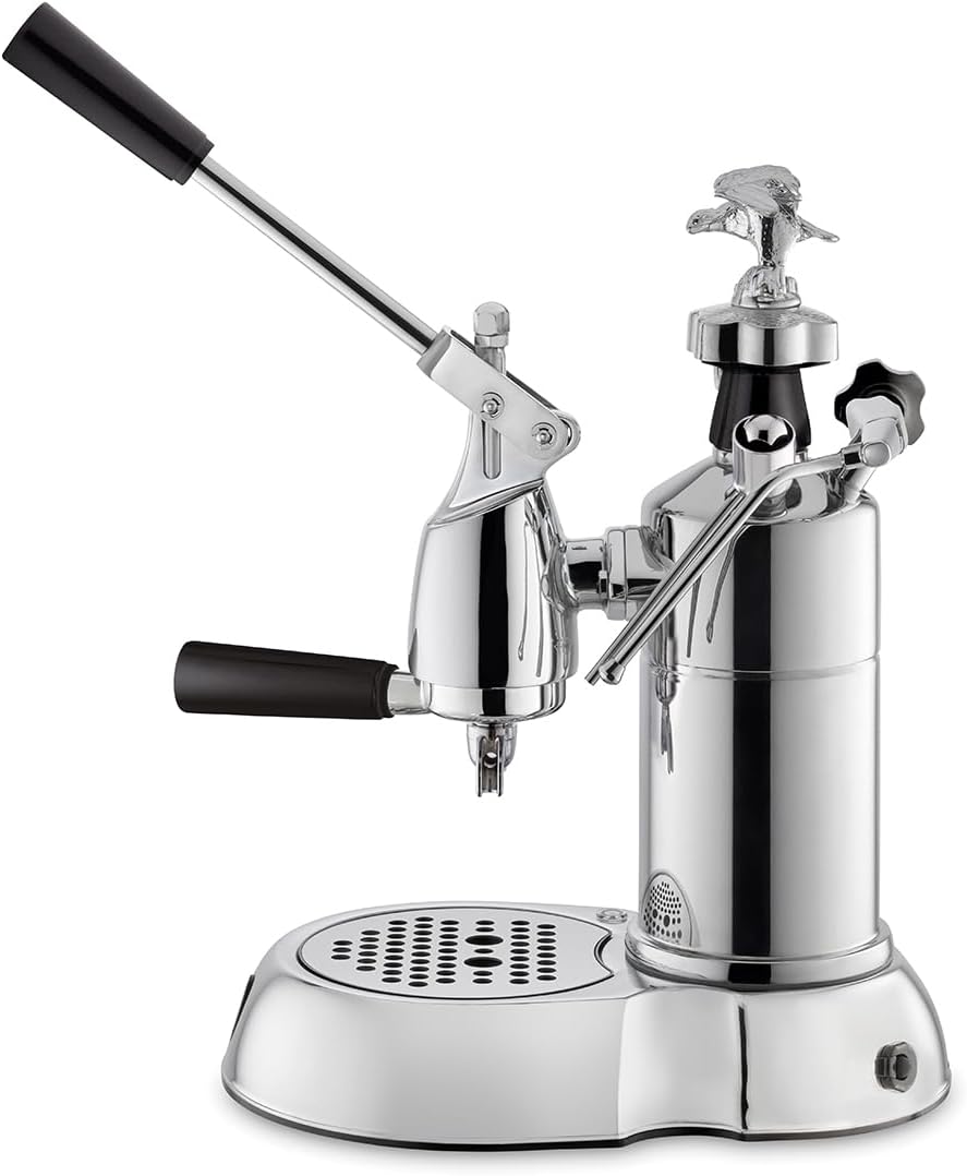 Hebel-Espressomaschine mit Manometer