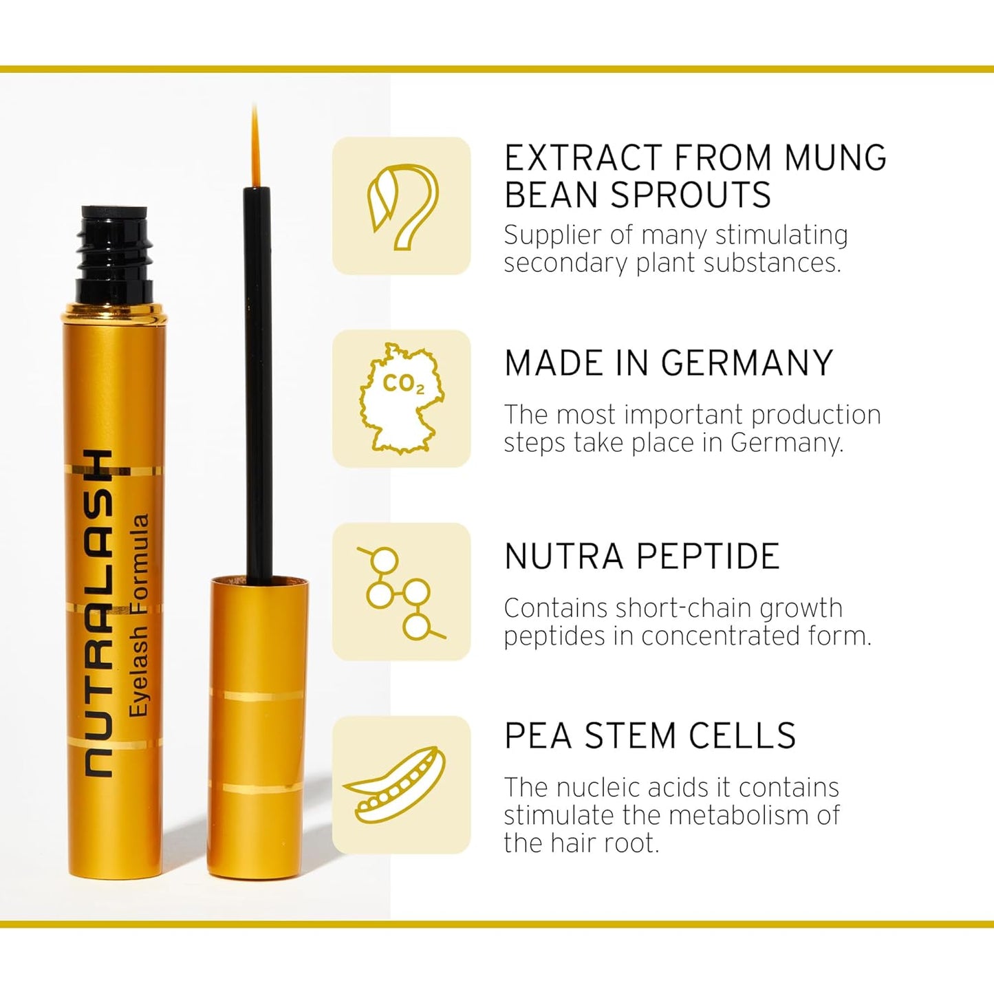 Nutralash Eyelash Formula – Wimpernserum, 3 ml (1er Pack)