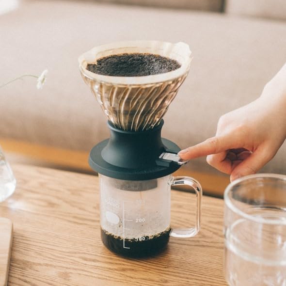 Immersion Dripper Switch für Kaffeezubereitung, Size 02, Schwarz
