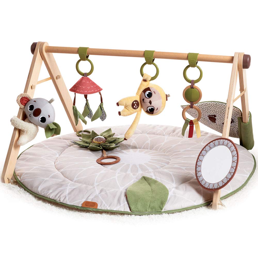 Luxe Developmental Gymini Spielmatte mit 20 Aktivitäten, Boho Chic