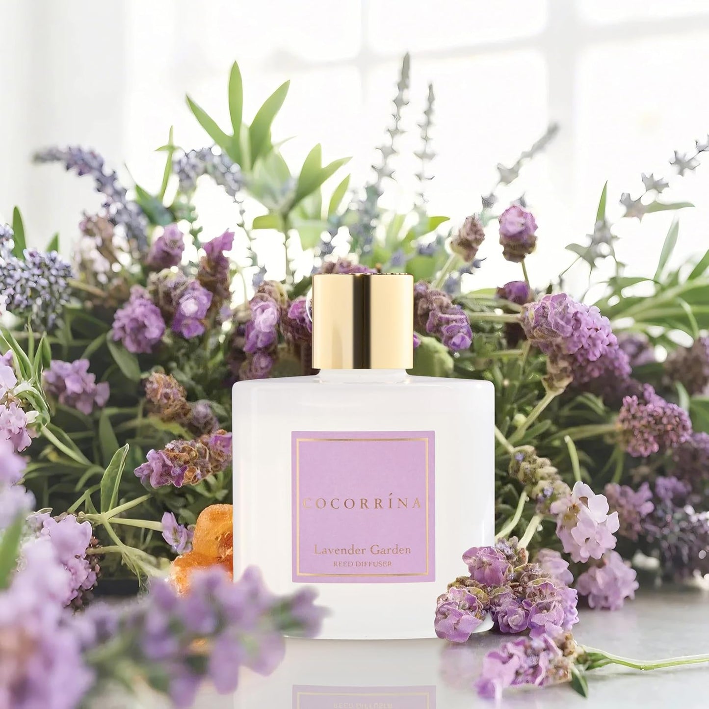 Raumduft Diffuser mit 8 Stäbchen, Lavender Garden, Lavender Garden Raumduft/200ML/1 Stück