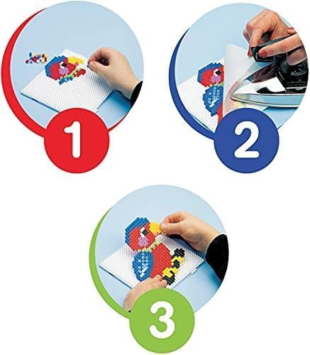 Bügelperlen-Set mit Motivvorlagen, Super-Geschenkset