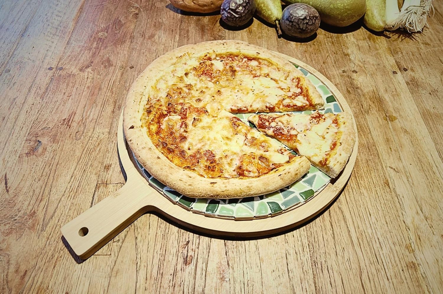 DIY-Bastelset Mosaik-Servierbrett, Grün