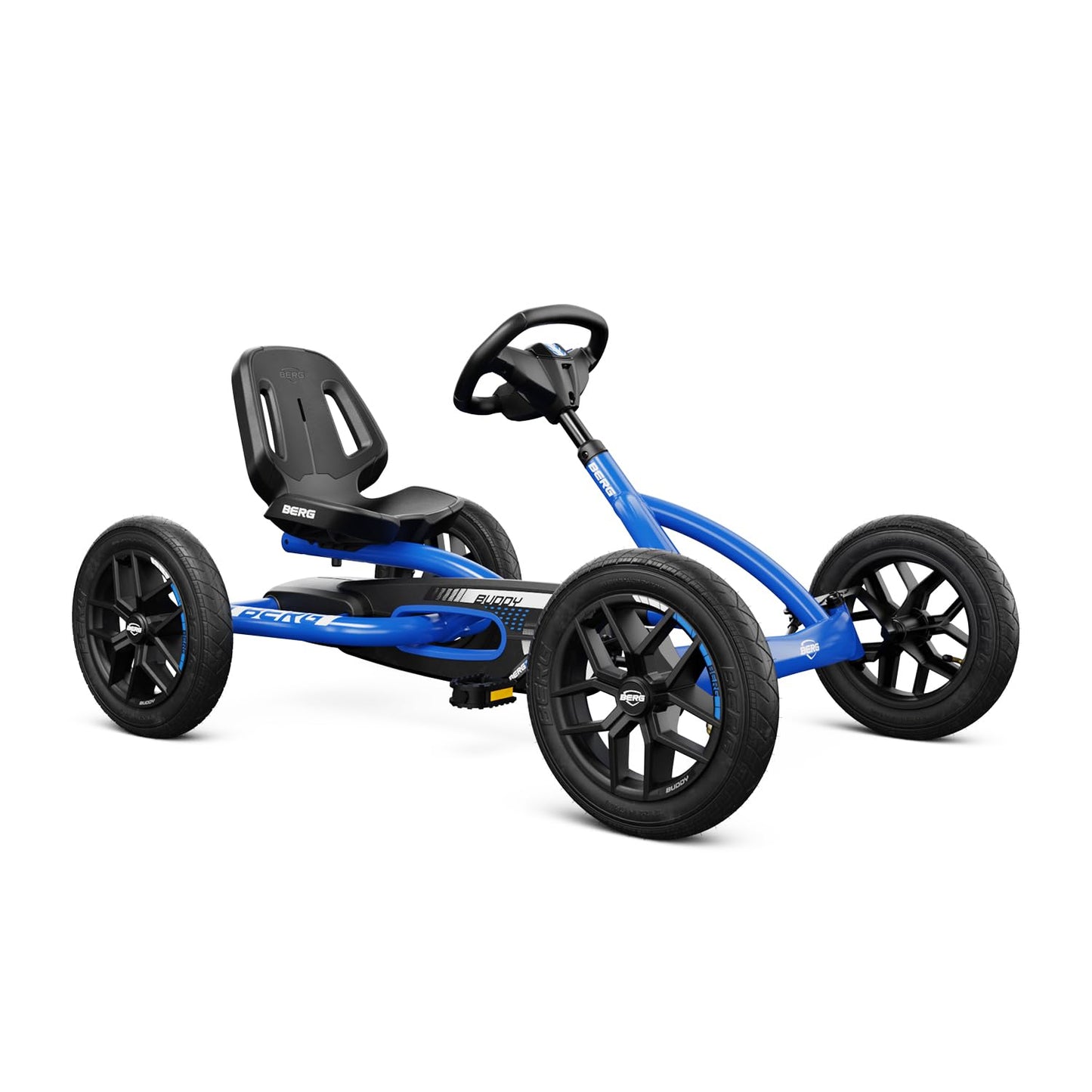 Buddy Tretfahrzeug mit Luftreifen für Kinder, Blue