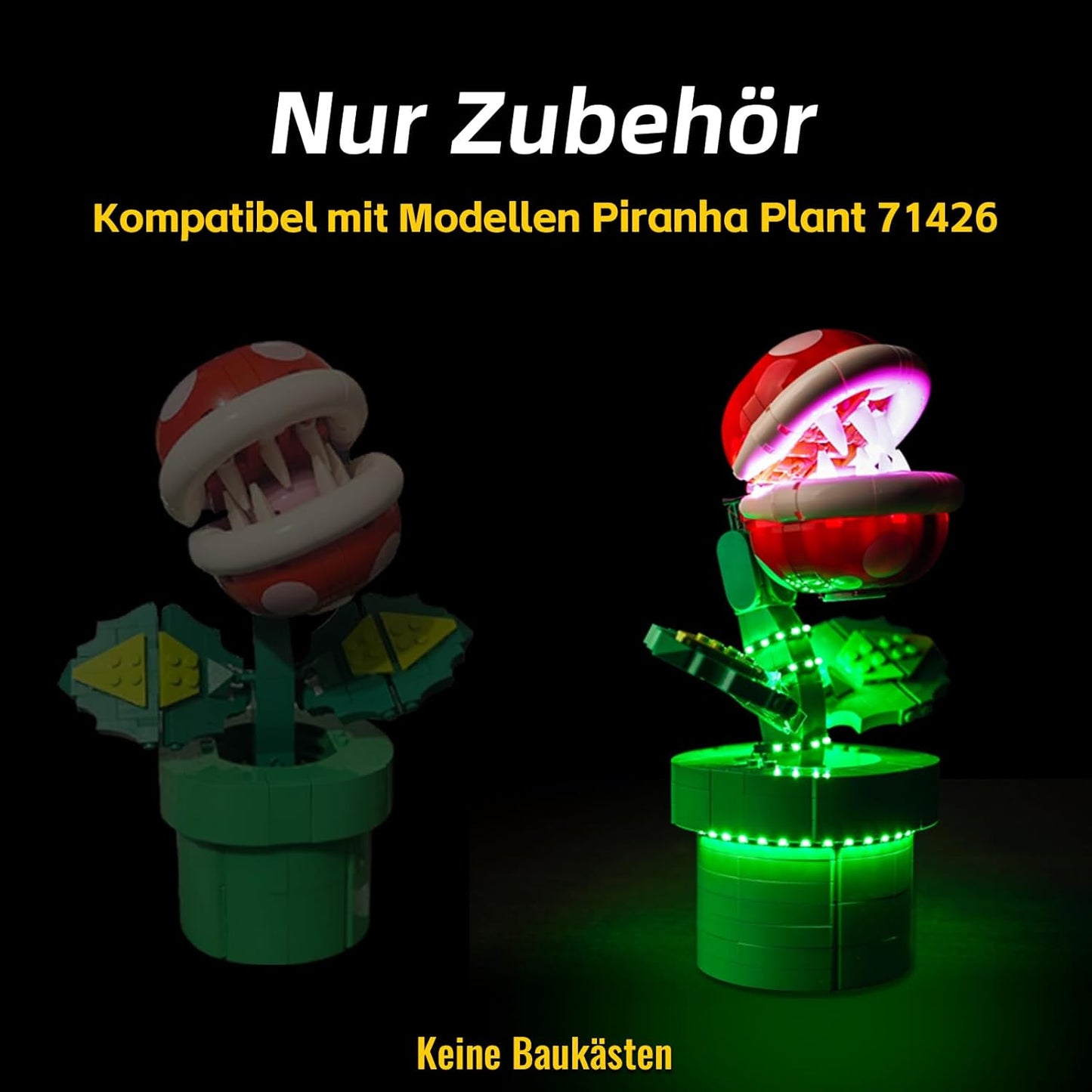 Led Licht Set für Lego 71426 Piranha Plant (71426), 71426 Piranha Plant