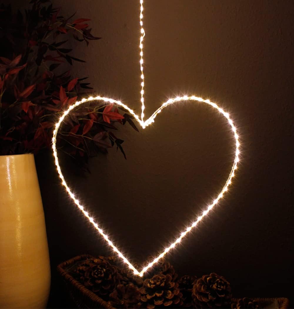 LED Herz mit 120 LEDs (38 cm)