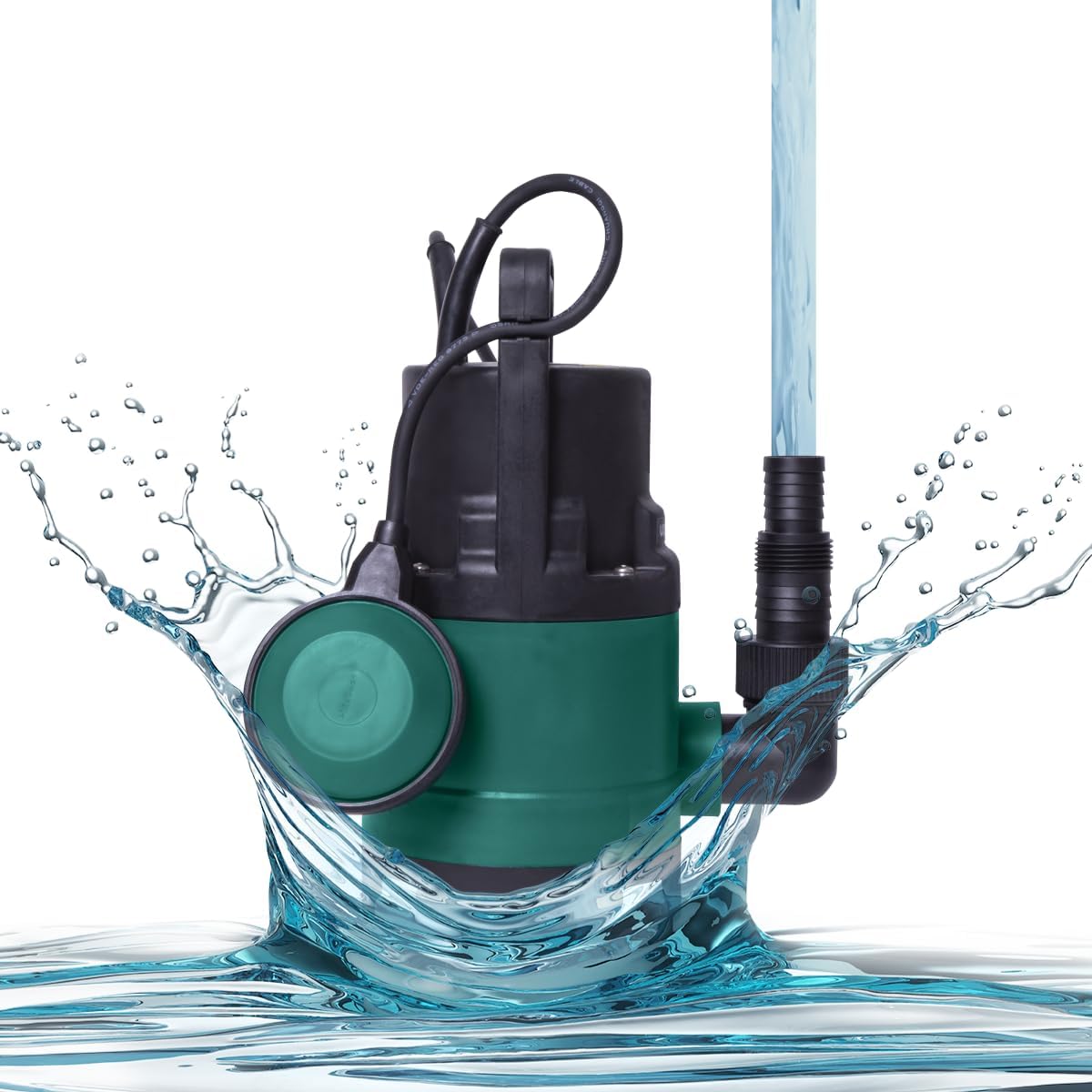 Tauchpumpe für Schmutz- und Klarwasser, 400W - 8000l/h