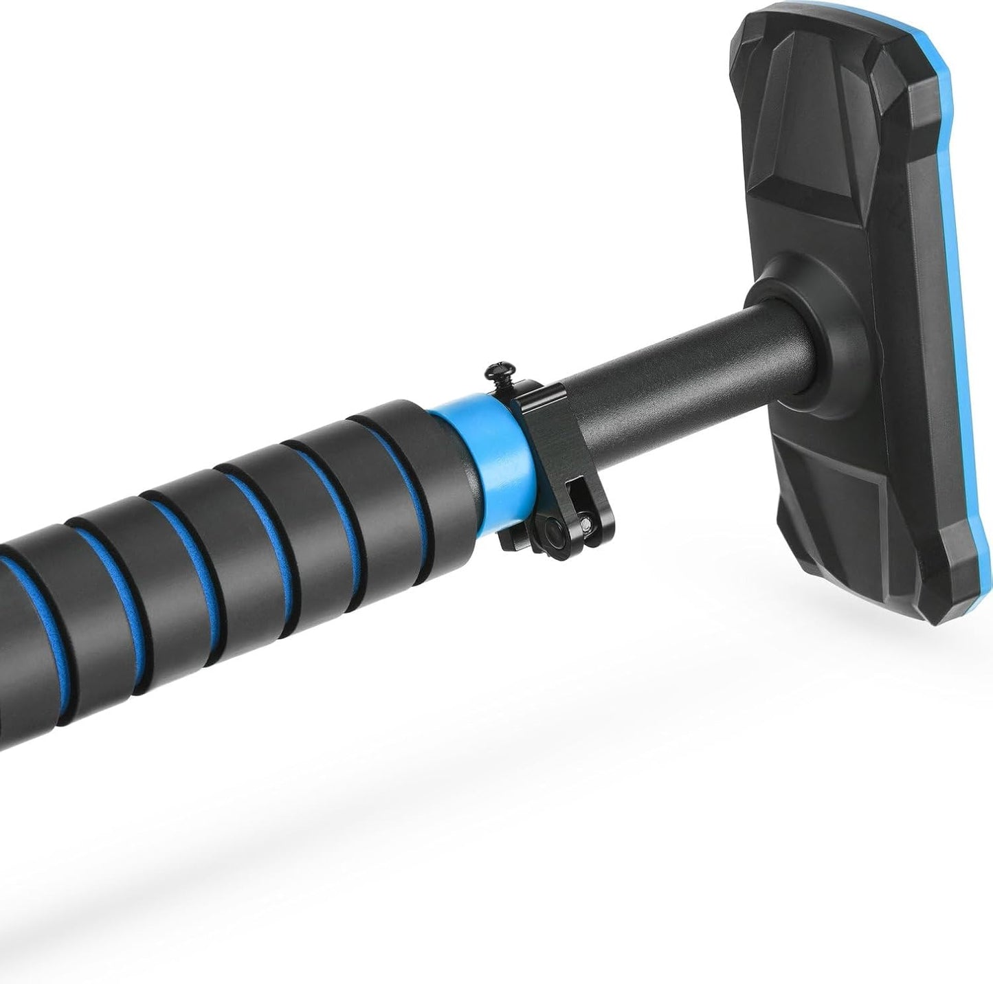 Klimmzugstange für Türrahmen, Schwarz und blau