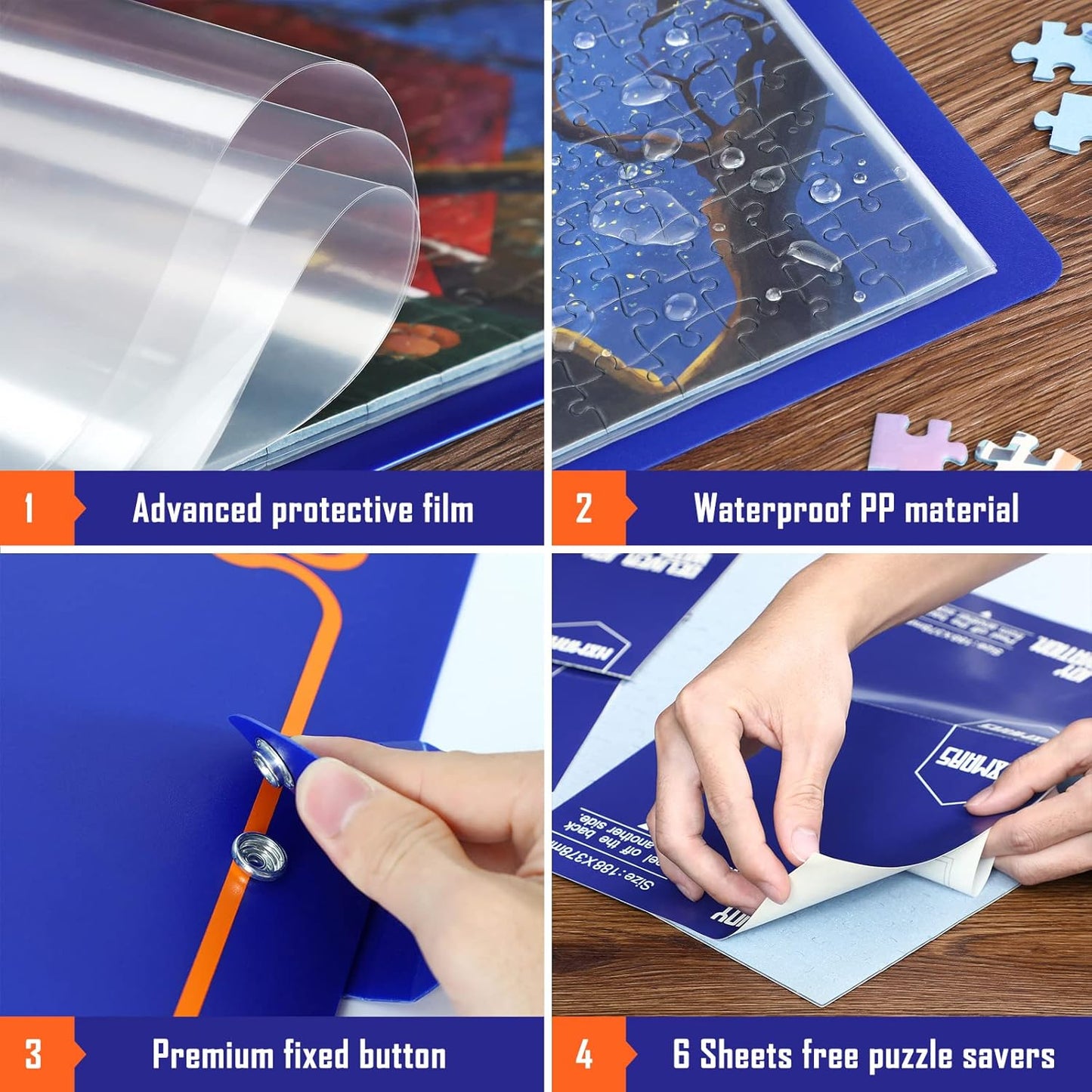 Puzzle-Aufbewahrungsordner für 1000 Teile, 1000 Piece
