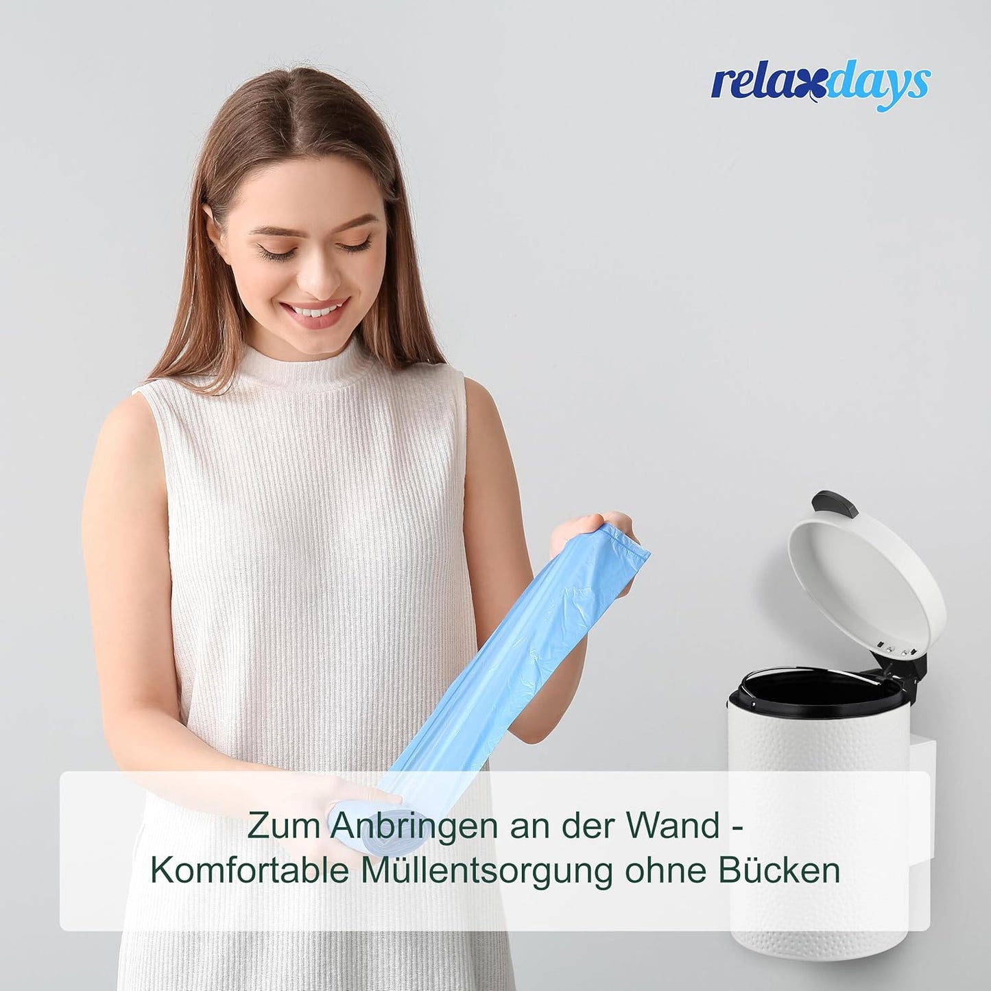 Kosmetikeimer, weiss