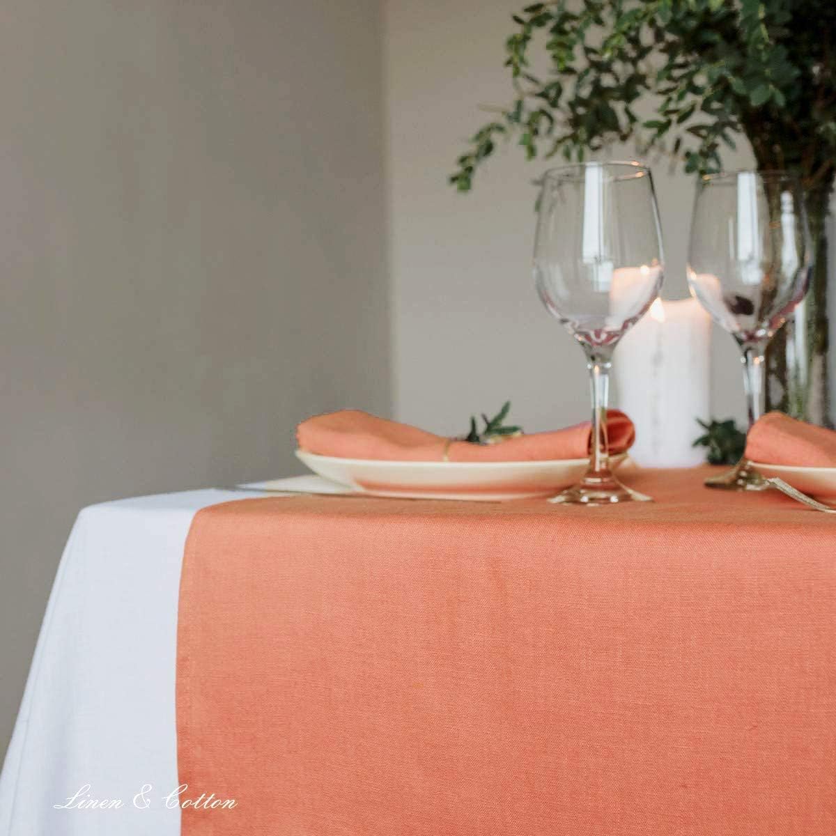Tischläufer Hygge, 40 x 130 cm, Coral Rosa 40 x 130cm