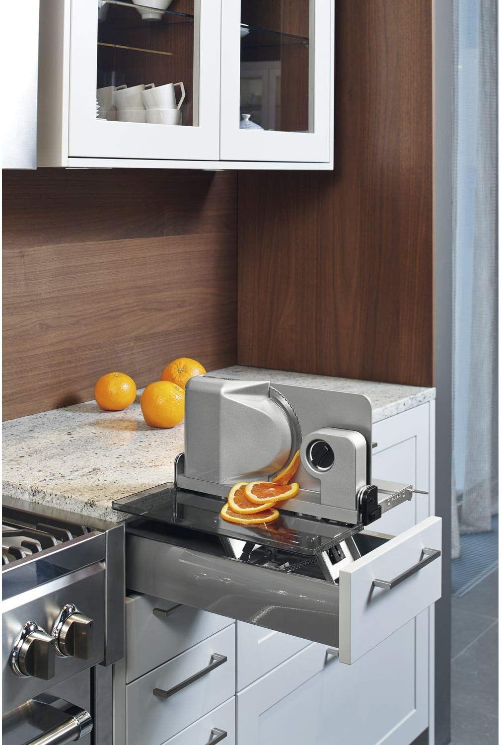 Einbau-Allesschneider AES 52 S-300, 19,5 x 38,5 cm