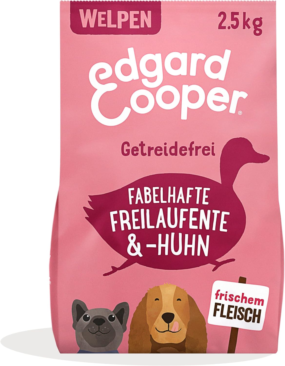 Hundefutter trocken, Welpe - Ente/Huhn 2.5 kg (1er Pack)