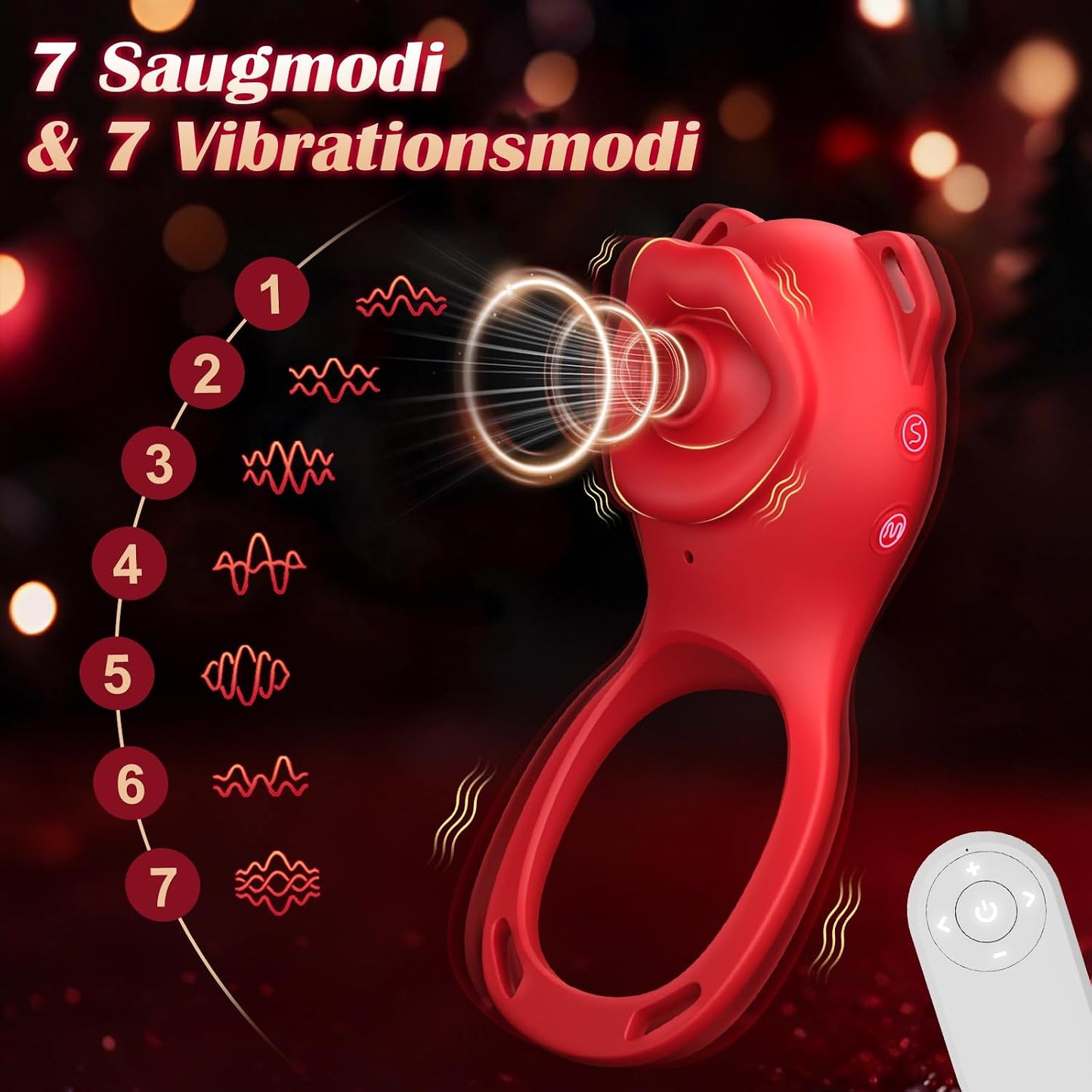 Strap on Vibrator mit App Steuerung