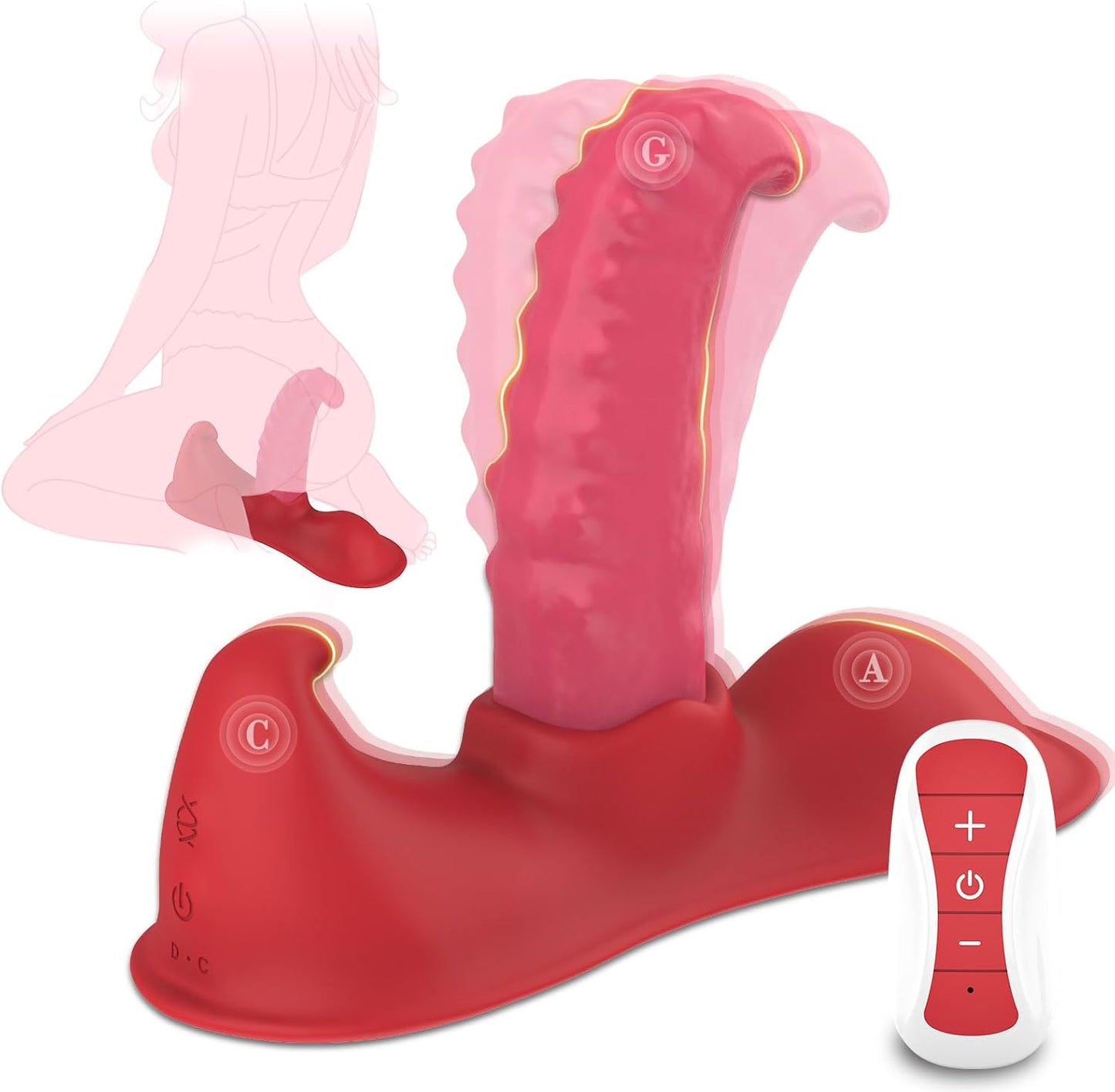 Vibrator mit 10 Modi für dreifache Stimulation