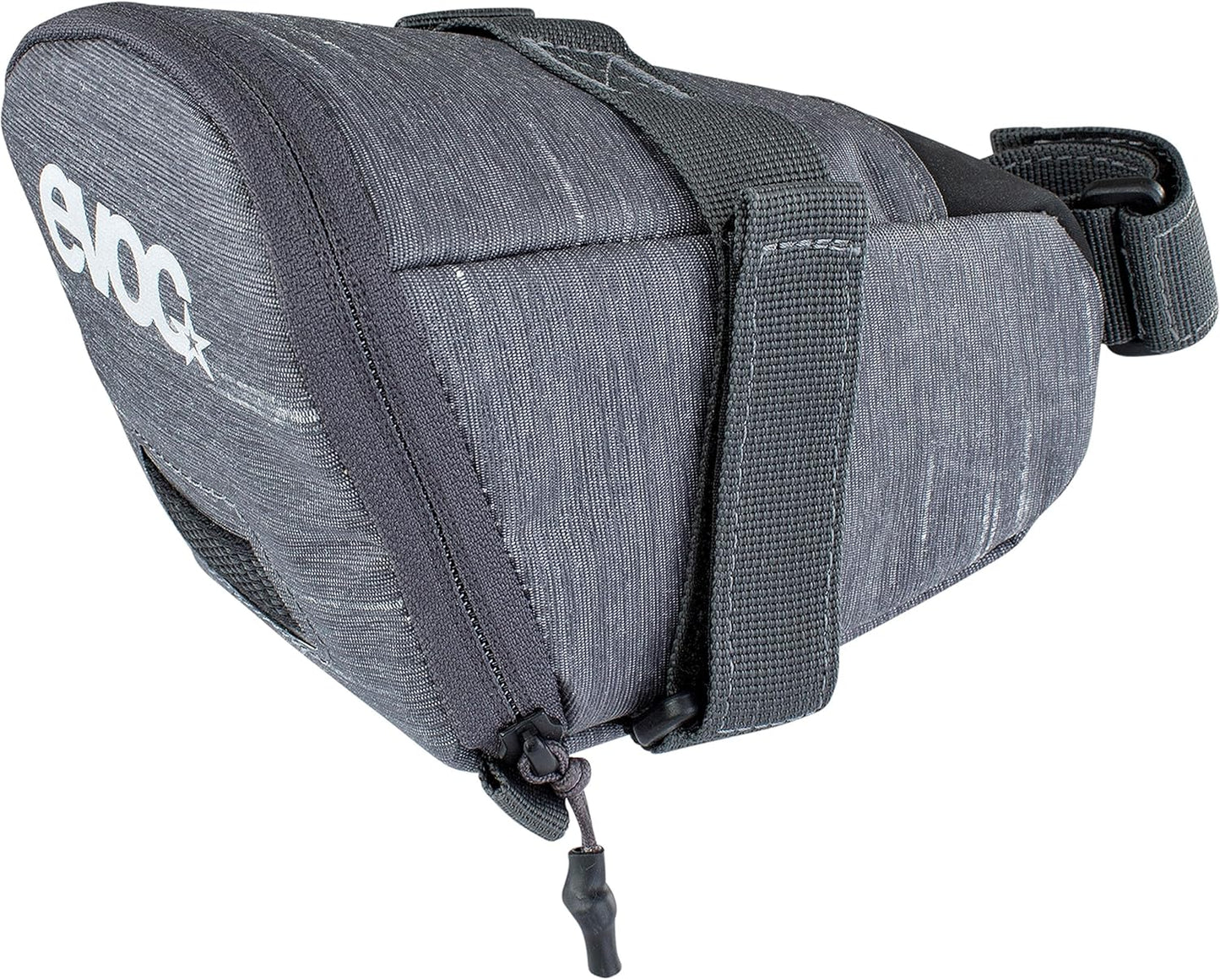 Fahrrad-Satteltaschen Set für Bikepacking, SEAT BAG TOUR M Carbon Grau