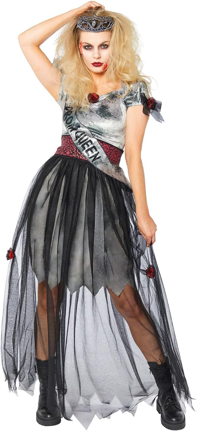 Halloween Kostüm Prombie Queen, 10-12