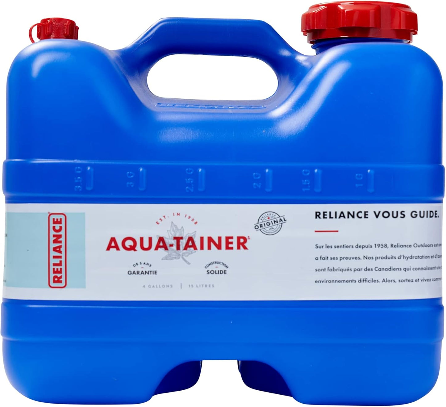 Kanister Aqua Tainer 15 L für Wasseraufbewahrung, 15 L blau