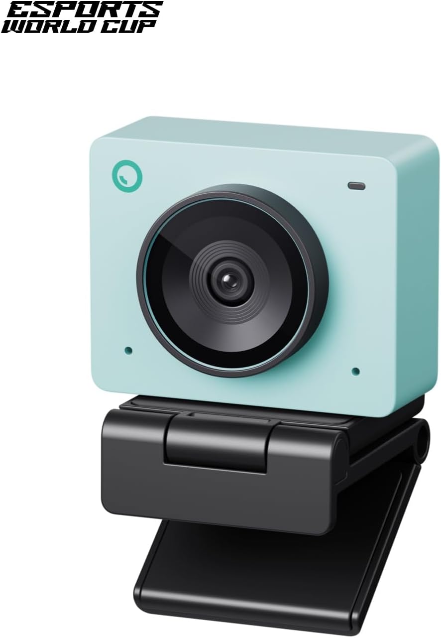 Meet 2 4K Webcam mit KI Framing & Autofokus, Aurora Green