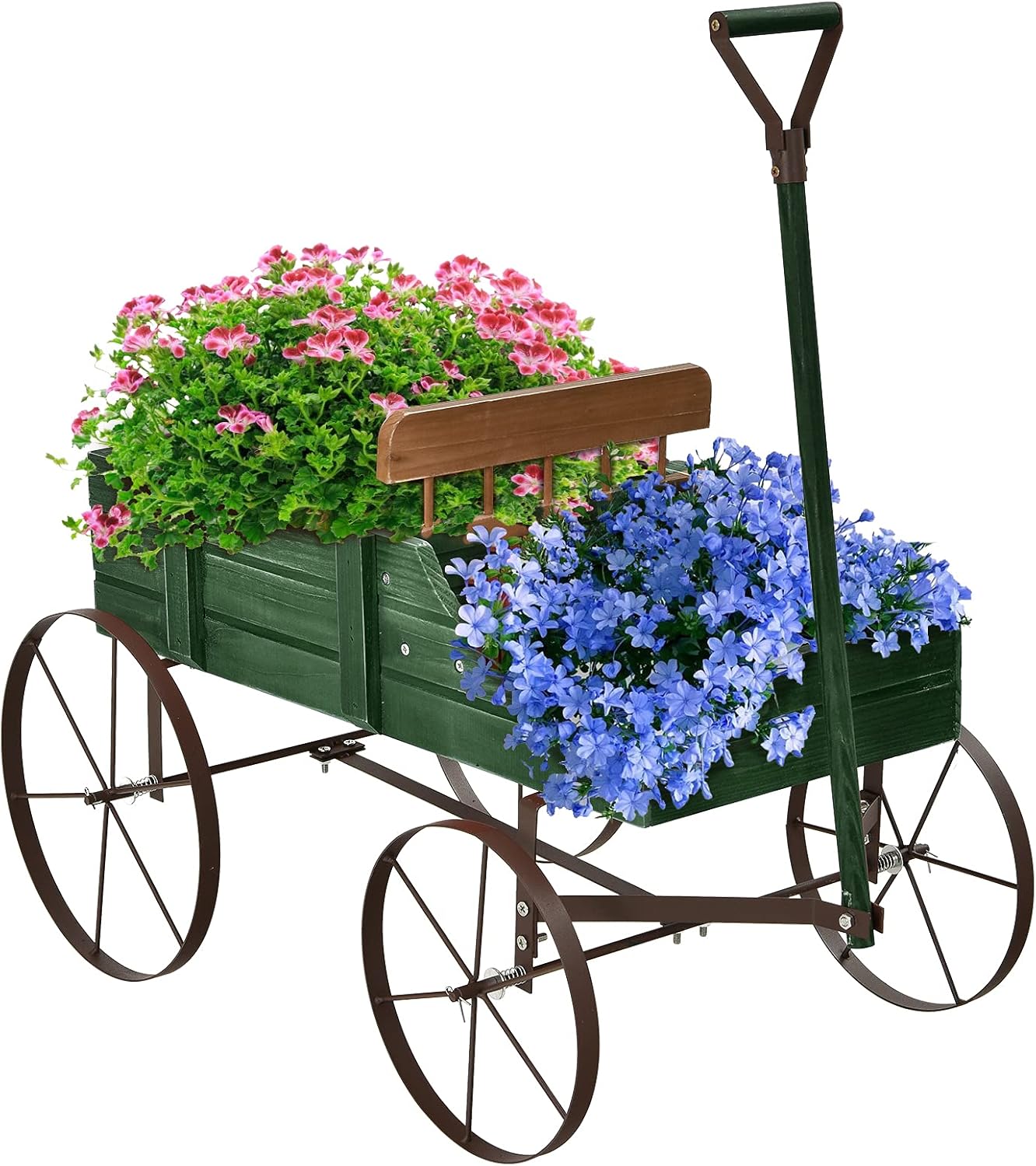 Blumenbollerwagen, Grün