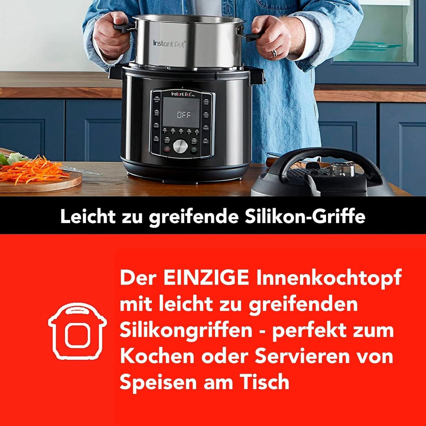 10in1 Multikocher Pro, 8 Liter Pro