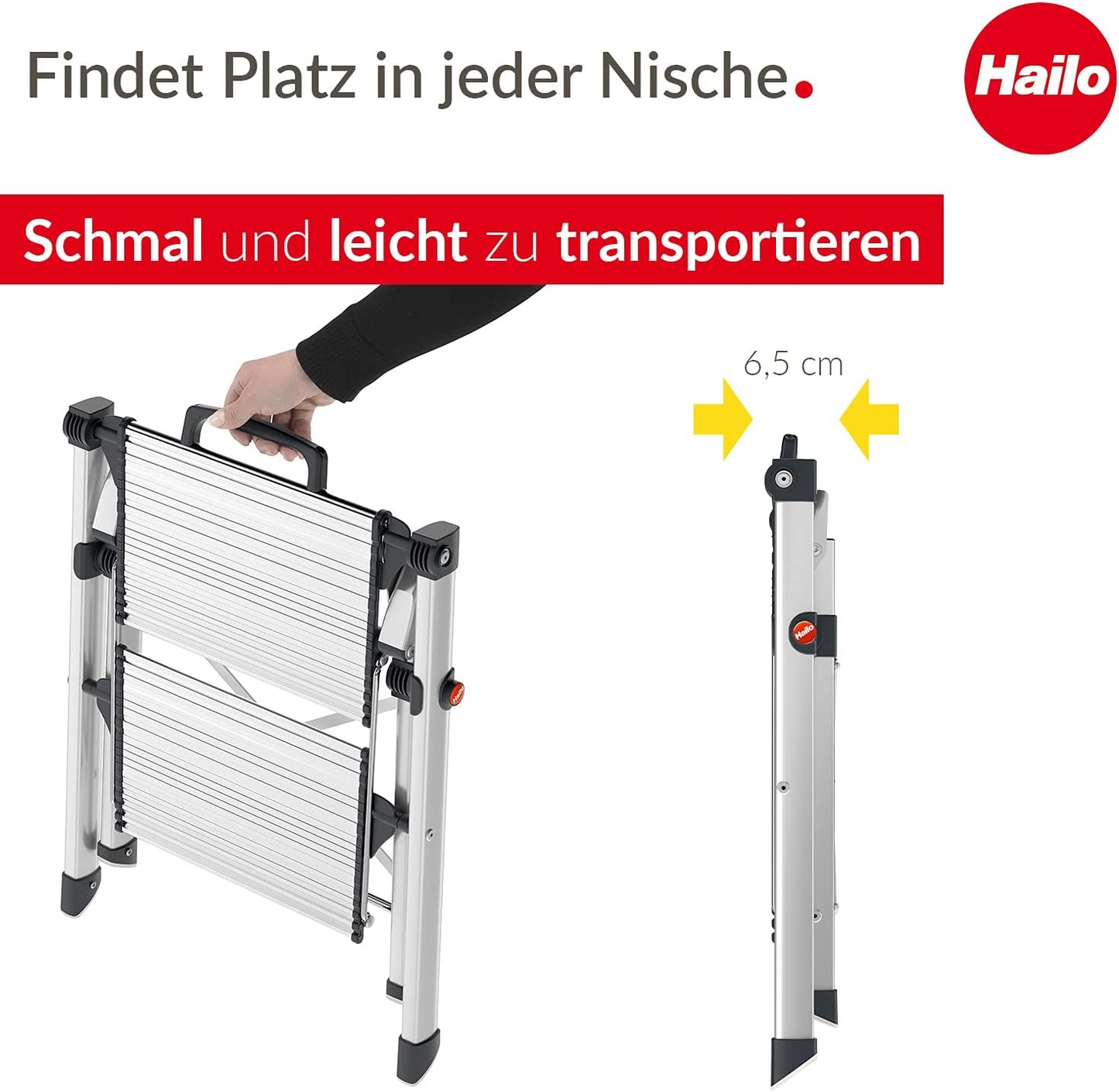 Alu-Klapptritt-Leiter MK80 ComfortLine