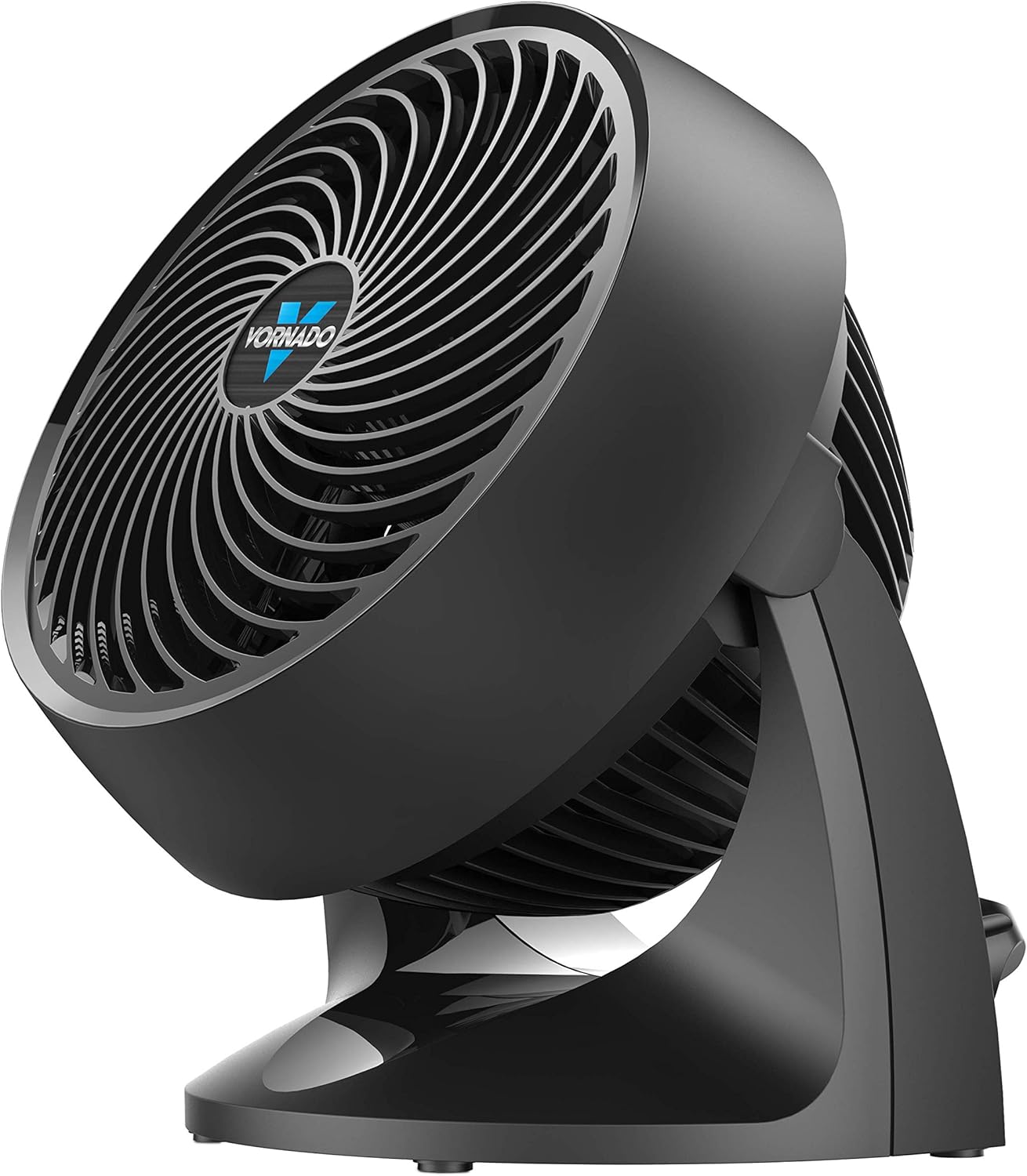 Luftzirkulator Tischventilator, Schwarz 17.8 x 22.8 x 28 cm