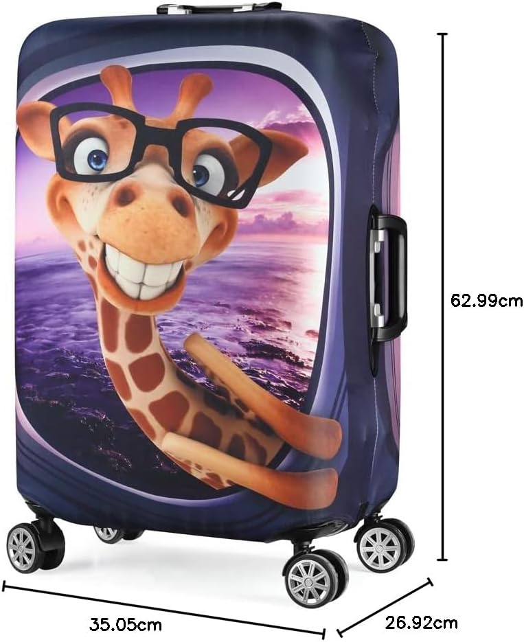 Koffer Schutz Cover, Giraffe M(Fits to 23"-25" Trolley Case)