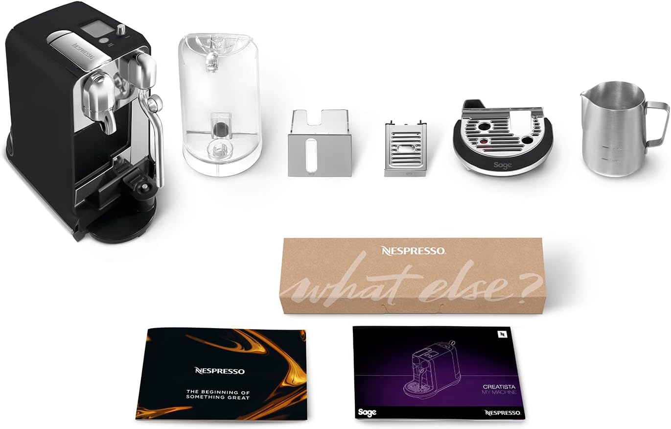 Kaffeekapselmaschine Creatista Plus, Mattschwarz