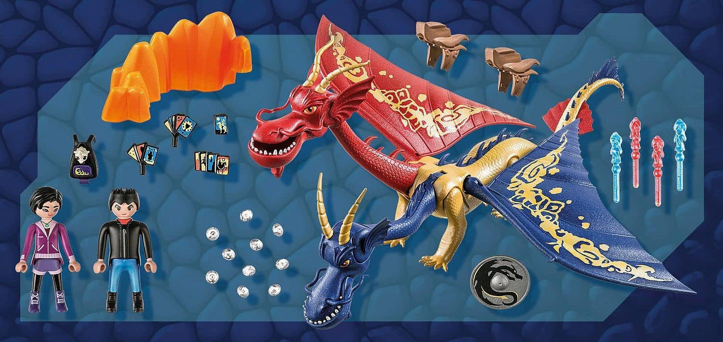 71080 Dragons: The Nine Realms - Wu & Wei, Konstruktionsspielzeug