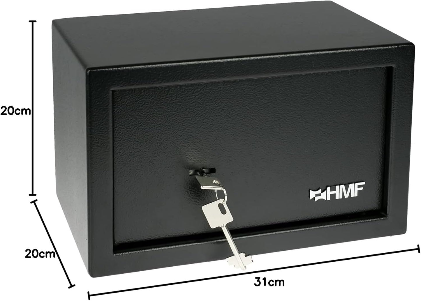 Möbeltresor 49200-02, 31 x 20 x 20 cm / Schwarz