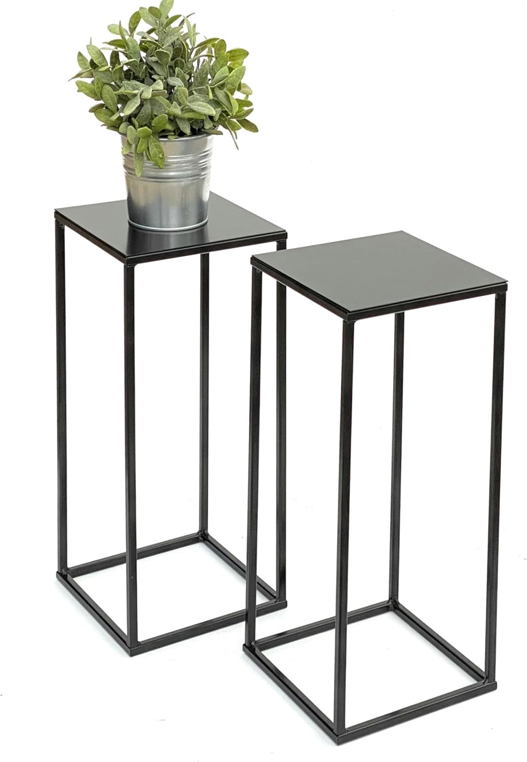 2er-Set Blumen- und Pflanzenhocker