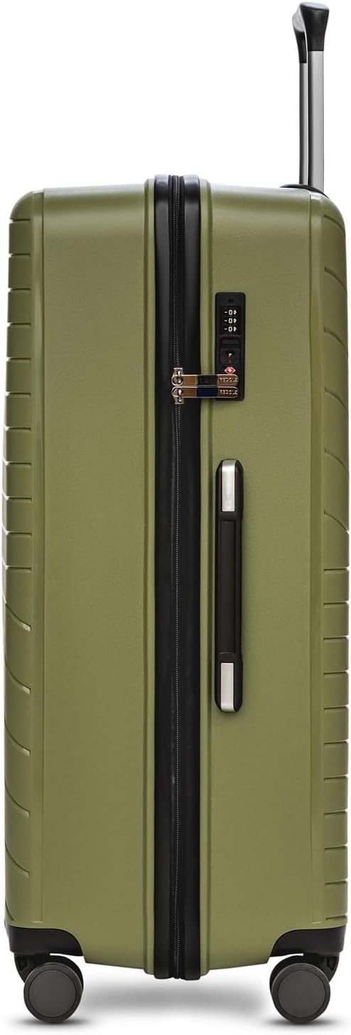 Hartschalen Koffer Essentials 05, Dark-olive Koffer L (75 cm)