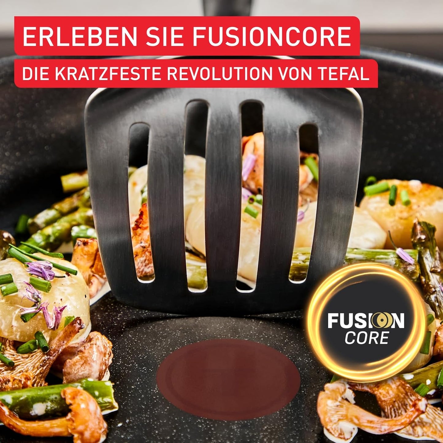 Keramikpfanne mit Fusioncore-Technologie, Keramik "Neu" - Bratpfanne 28 cm