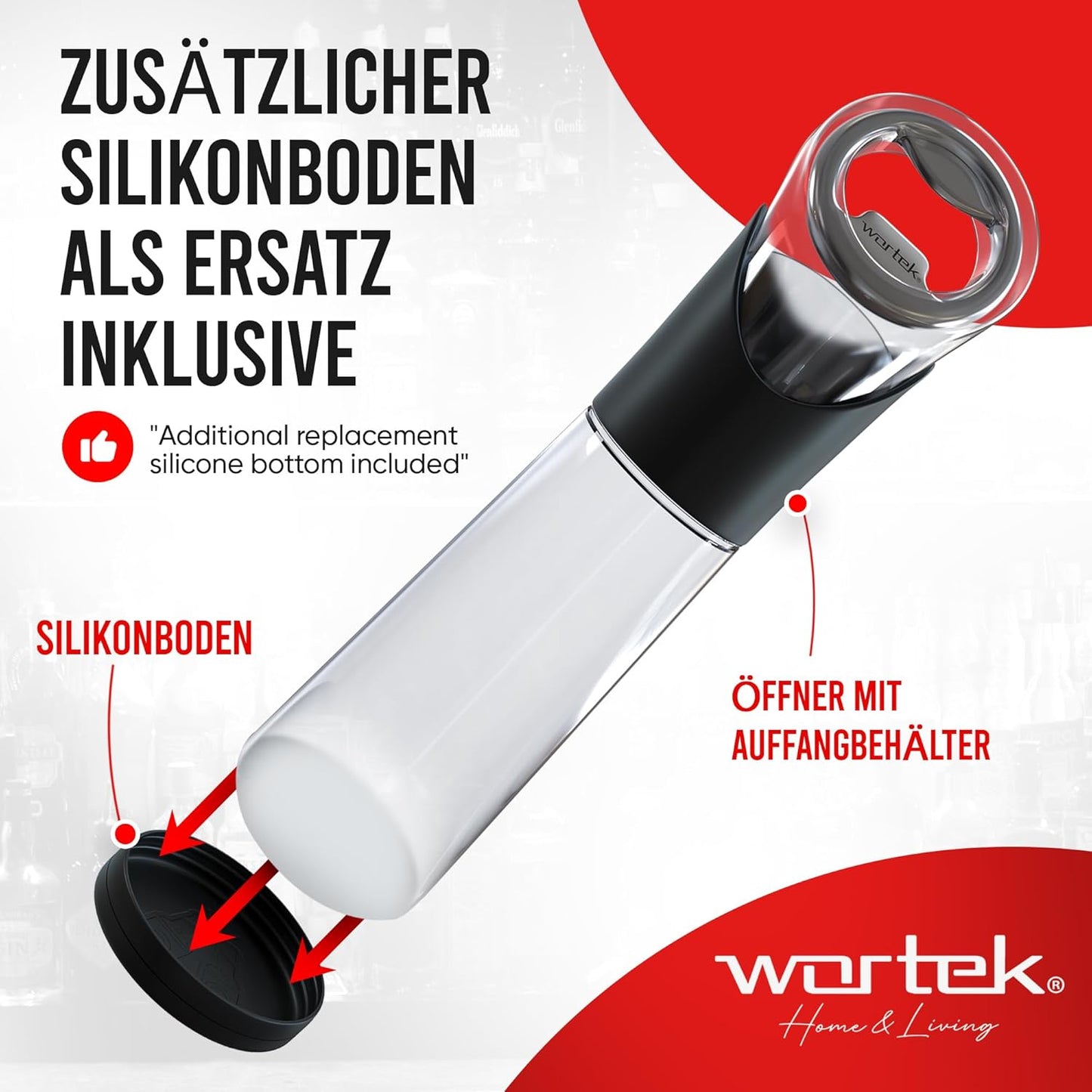 Flaschenöffner mit Auffangbehälter für Kronkorken, Bester Papa