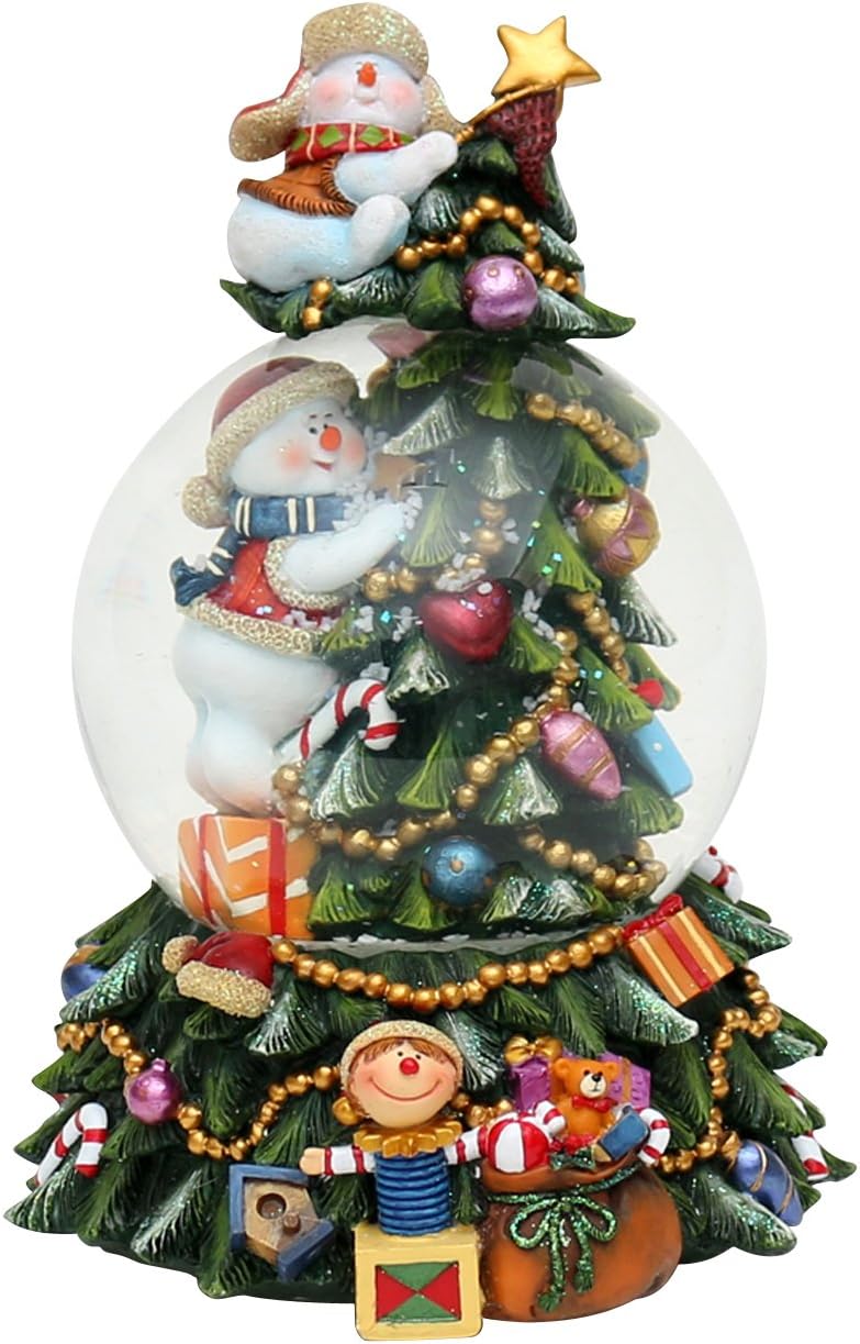 XL Schneekugel - Tannenbaum 500393, Schneemänner